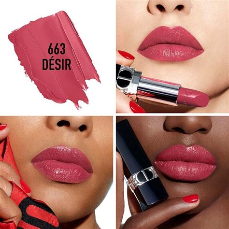 dior 663 desir lipstick review|Dior lip gloss.